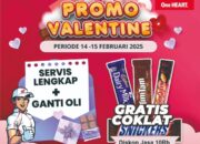 Valentine Lebih Manis dengan Promo Servis dan Coklat Gratis di AHASS
