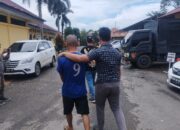 Satreskrim Polres Tanjabtimur Amankan Dua Tersangka Kasus Pengeroyokan
