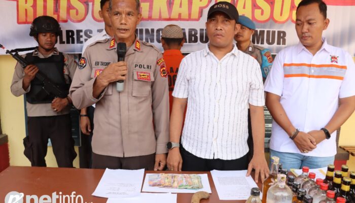 Tegas dan Taktis! Polres Tanjab Timur Grebek Penyakit Masyarakat dalam Operasi Pekat 2025