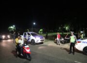 Polres Tanjab Timur Gelar Patroli Blue Light, Antisipasi Kriminalitas Remaja di Wilayah Hukum