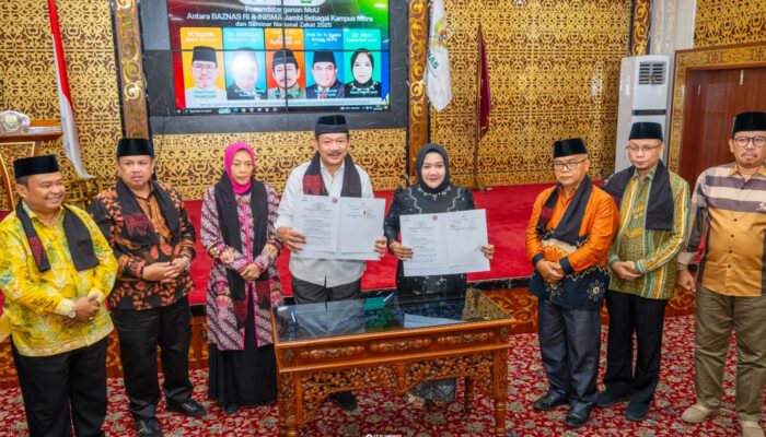 INISMA JAMBI Jadi PTKIS Pertama dan Satu-satunya Mitra BAZNAS RI di Provinsi Jambi