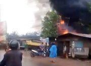 Gudang Diduga Penimbun BBM Ilegal di Jambi Terbakar, Warga Dengar Ledakan Kuat