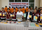 Jaringan Narkoba di Lingkar Tambang dan Sawit Terbongkar, Polda Jambi Amankan 11 Tersangka