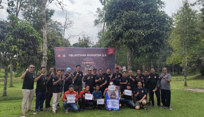Semangat Brotherhood Warnai Pelantikan Bikers Honda Supra X 125 Regional Sumatera di Jambi