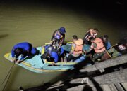1 Crew Hilang dalam Kecelakaan Kapal di Sungai Jeruk, Tim SAR Gabungan Lakukan Pencarian