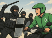 7 Brimob Diamankan Usai Rantis Tabrak Ojol Hingga Tewas, Publik Sorot Perannya!