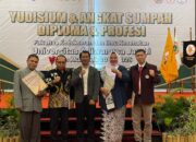 Angkat Sumpah Diploma dan Profesi Fakultas Kedokteran dan Ilmu Kesehatan Universitas Adiwangsa Jambi Tahun Akademik 2024/2025