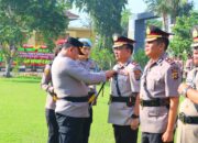 Kapolres Tanjabtimur Pimpin Upacara Serah Terima Jabatan Wakapolres dan Kabag SDM