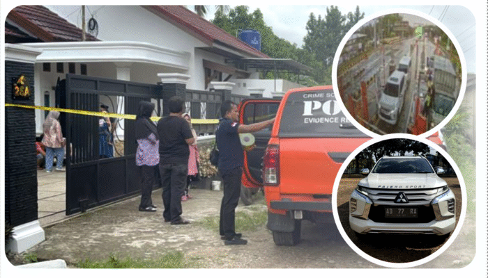 Rekaman CCTV Pajero Putih Masuk Tol, Diduga Dibawa Perampok Pembunuh Nindia