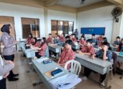 Stop Balap Liar, Ditlantas Polda Jambi Gelar Sosialisasi Keselamatan Berkendara di SMK Unggul Sakti