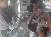 Brimob Presisi: Bantuan Dapur Lapangan Polda Jambi Tiba di Lokasi Bencana Agam