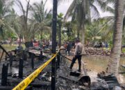 Rumah Kayu di Desa Sungai Jambat Terbakar, Kerugian Capai Puluhan Juta Rupiah