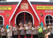 Kapolresta Jambi Bersama PJU Tinjau Kesiapan Pos Pengamanan dan Pos Pelayanan Operasi Lilin Natal 2025 dan Tahun Baru 2026