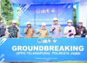 Polda Jambi Laksanakan Ground Breaking SPPG Serentak Dukung Program Makan Bergizi Gratis