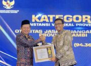 OJK Provinsi Jambi Raih Anugerah Keterbukaan Informasi Publik 2025 dengan Predikat Informatif