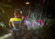 Rem Blong, Odong-Odong Masuk Jurang di Sungai Penuh–Tapan : Dua Korban Meninggal