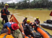 Korban Terseret Arus Sungai Batang Pelepat Ditemukan Meninggal Dunia di Hari Kedua Pencarian