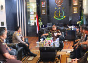 Kapolres Tanjabtimur Pererat Koordinasi dengan Pengadilan Negeri dan Kejaksaan Negeri