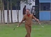 Perkelahian di Lingkungan Sekolah, Oknum Guru SMK Tanjabtim Diduga Ayunkan Celurit