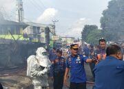 Enam Kios Dilalap Api di Thehok, Satu Warga Tewas Terjebak Kebakaran