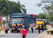 Urai Kemacetan, Dansat Brimob Polda Jambi Buka Gerbang Mako Demi Kelancaran Warga