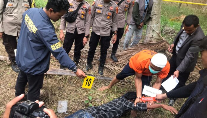 Pembunuhan Petani Lambak Terungkap Direncanakan, Tersangka Siapkan Tojok Sejak Hari Senin