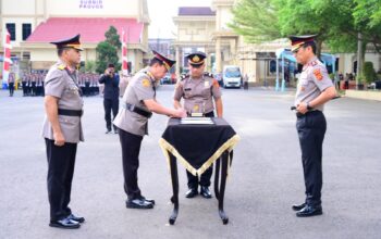 Kapolda Jambi Pimpin Sertijab Wakapolda, Brigjen Pol. B Ali, S.H.,S.I.K Resmi Jabat Wakapolda Jambi