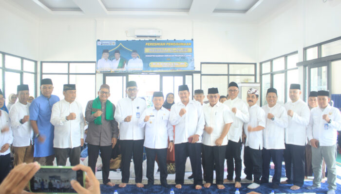 Gubernur Al Haris Resmikan Penggunaan Mushola Al Majidi Kwarda Pramuka Jambi