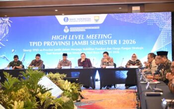 Kapolda Jambi Ikuti Rakor TPID Se-Provinsi, Fokus pada Kelancaran Distribusi Bapok