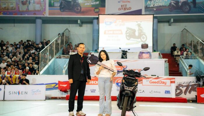 Euforia Tak Terbendung! Wajah Baru Pemenang dan Doorprize Honda BeAT Warnai Final Honda DBL 2026 Jambi