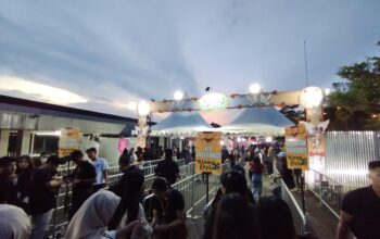 Antusiasme Penukaran Tiket “Riang & Ceria: Lupakan Mantan” Membeludak di Ex Bandara Lama Jambi