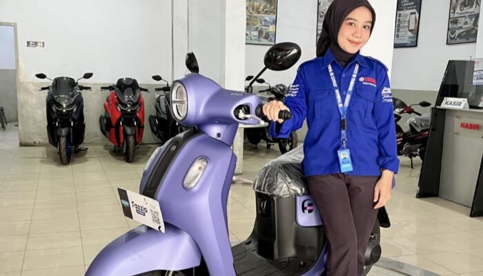 Warna Baru Yamaha Fazzio 2026 Resmi Hadir di Dealer Yamaha Jambi, Tampil Semakin Stylish