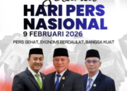 HPN 2026, Aidi Hatta Tegaskan Pers Pilar Utama Demokrasi dan Mitra Strategis Pembangunan Daerah