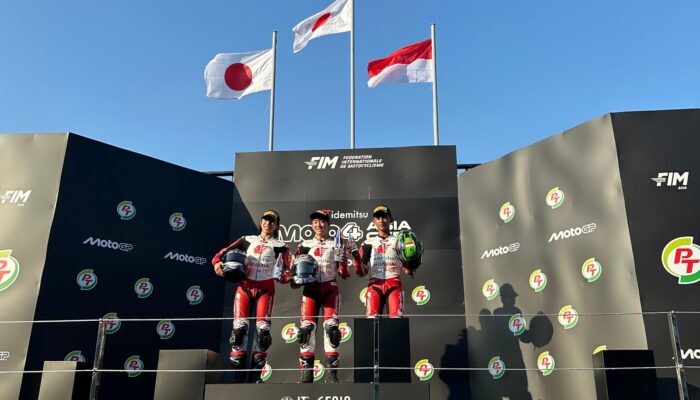Pebalap Muda Astra Honda Tampil Kencang di Laga Pembuka Moto4 Asia Cup Buriram   