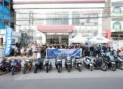 Touring Ramadan YRFI Jambi: 100 Riders Yamaha Berbagi Takjil hingga Santuni Panti Asuhan