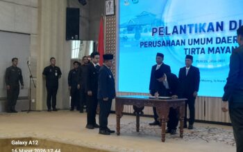 Wali Kota Jambi Lantik Direksi Baru Perumdam Tirta Mayang Periode 2026–2031