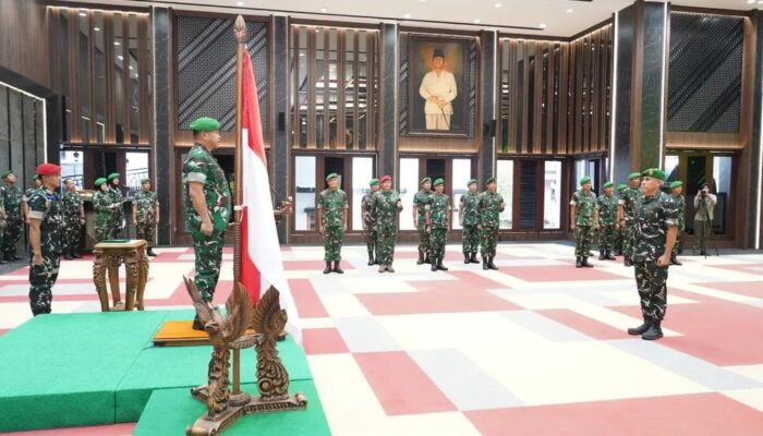 Kasad Pimpin Laporan Korps PATI TNI AD, Danrem 042/Gapu Resmi Naik Pangkat