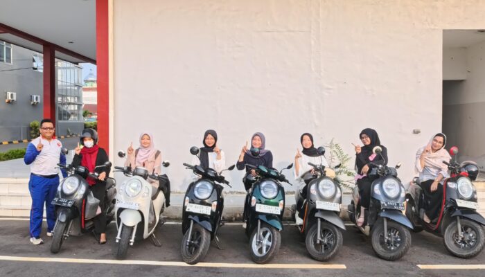Tampilkan Pesona Diri, Hijabers Ramaikan Serenity Ride Honda Scoopy di Jambi