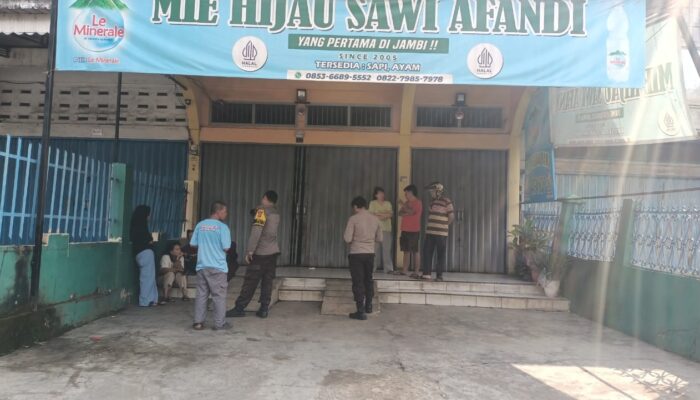 Ngamuk Bawa Parang, Suami Teror Istri dan Anak di Ruko Jambi Timur