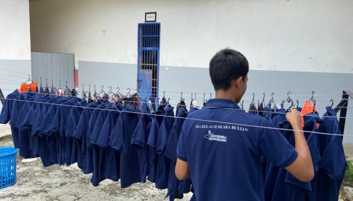 Laundry Gratis di LPKA Muara Bulian, Langkah Konkret Tingkatkan Kesehatan Anak Binaan