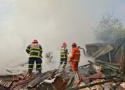 Kebakaran Hebat di Thehok, Lima Bedeng Ludes Dilalap Api, Diduga Akibat Korsleting Listrik