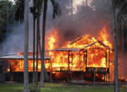 Ditinggal Lebaran, Rumah di Sungai Beras Ludes Dilalap Api dalam 30 Menit