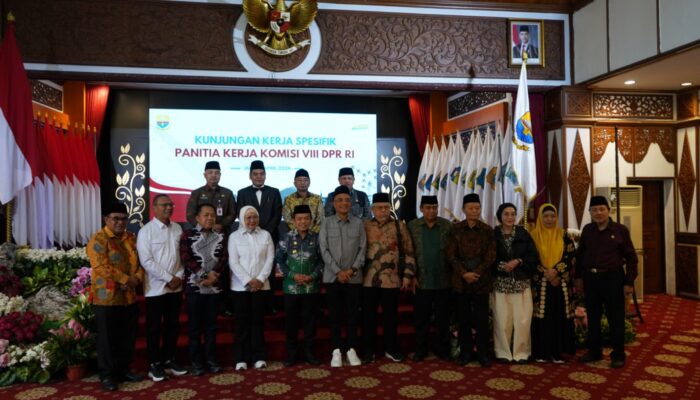 Sambut Kedatangan Komis VIII DPR RI, Gubernur Al Haris: Pemprov Jambi Dukung Biaya Kelancaran Haji Rp.40,7 Miliar