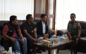 Danrem 042/Gapu Terima Audiensi Ketua PWI Kota Jambi, Perkuat Sinergi Informasi Publik