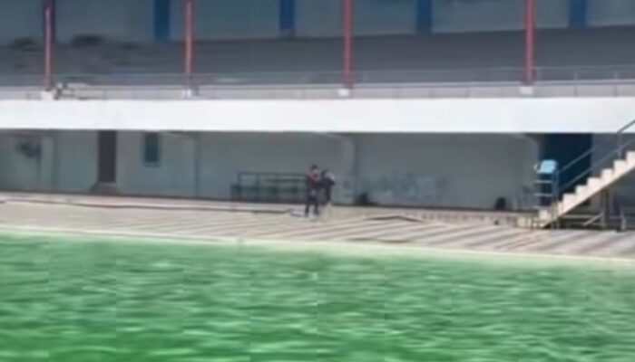 Rp933 Juta Digelontorkan, Kolam Renang Kota Baru Jambi Tetap Hijau: Kaporit Hilang ke Mana?