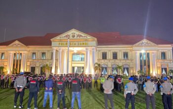 Polda Jambi dan Polresta Jambi Gelar Patroli KRYD untuk Cegah Balap Liar dan Kriminalitas