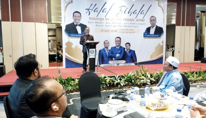 Halal Bihalal PERADI Jambi: Momentum Menjaga Marwah Profesi dan Bangun Kebersamaan Advokat