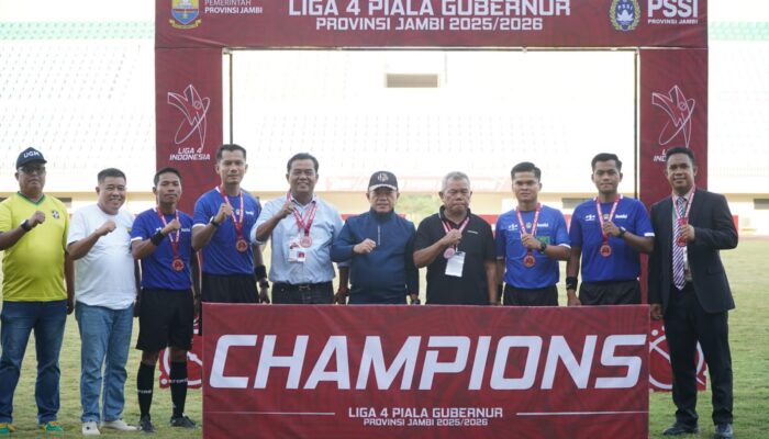 Gubernur Al Haris Dukung Liga 4 Digelar di Stadion Swarna Bhumi, Persebri Wakili Jambi ke Tingkat Nasional