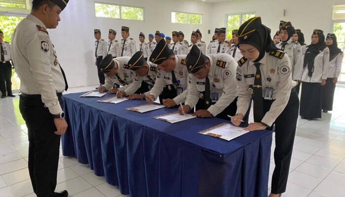 Komitmen Tegas LPKA Muara Bulian: Seluruh Petugas Sepakat Wujudkan Zero Halinar