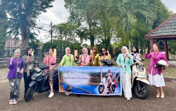 Perkuat Nasionalisme di Hari Kartini, Karyawati Honda Sinsen Gelar Woman Ride City Rolling hingga Kunjungan Museum Siginjai